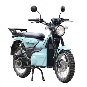 Motocicleta eléctrica de alto rendimiento de 72V y 2000W con cuadro curvo de carreras, motor central, sistema de frenos de disco, apta para todo tipo de carretera. - Product Image 1