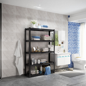 Étagère de rangement multi-niveaux en acier au carbone avec finition thermolaquée pour entrepôt industriel - Product Image 6