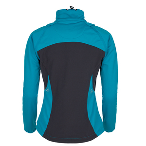 Women's Best Quality Black Fleece <b>Jacket</b> Full Sleeve Stand Collar Zipper Closure Windproof Autumn Wear Breathable - Product Image 4