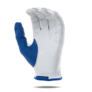 Custom Logo Breathable Soft Genuine Leather <b>Golf</b> Glove Right Hand Unisex Solid Color Outdoor Sports Hook And Loop Closure - Product Image 6