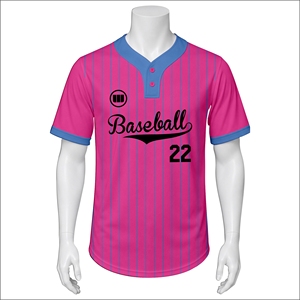 Custom Baseball Uniform Jerseys Moisture Wicking Baseball Sports Apparel Youth Adult Teamwear Factory Supplier - Product Image 2