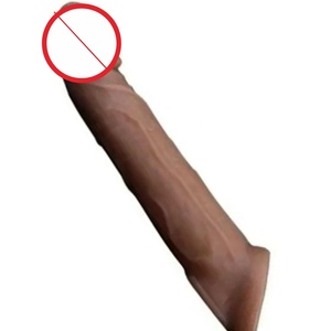 Extenseur de pénis, préservatif sexuel pour hommes - Silicone souple et flexible, 100% imperméable, préservatif Dragon - Product Image 1