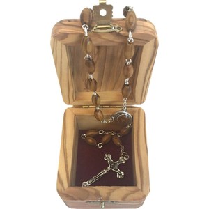 Boîte à chapelets en bambou artisanale avec motif croix - Vente en gros depuis l'Inde - Product Image 2