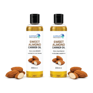 AARNAV Global Exports Huile d'amande douce 100% pure pressée à froid, huile de base pour massage, aromathérapie, tous types de peau - Product Image 3