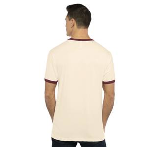 <b>Men's</b> Cotton Contrast <b>Ringer</b> Tee Crew Neck Short Sleeve Lightweight Casual <b>T</b> <b>Shirt</b> for Streetwear Sports and Everyday Comfort - Product Image 2