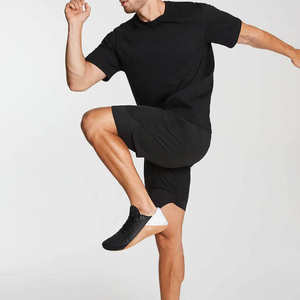 Pantalones cortos de gimnasio de secado rápido para hombre, pantalones cortos deportivos de verano para entrenamiento, fitness, ropa deportiva con cintura elástica, suministro de fábrica. - Product Image 4