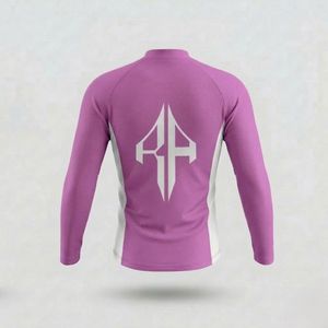 เสื้อจักรยานผู้ชายแบบซิปเต็มตัว ผ้าโพลีเอสเตอร์ 100% คุณภาพพรีเมียม รับสกรีนโลโก้สำหรับผู้ชาย โดย RIVIAN ATLANTIC - Product Image 2