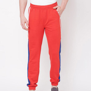 Factory Direct Supply <b>Elastic</b> <b>Waist</b> New Style Cotton Solid Color <b>Trousers</b> New Arrival Customized Logo Men <b>Trouser</b> - Product Image 1