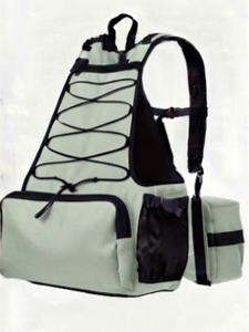 Bolso Bandolera Multifuncional de Nailon, Ajustable, para Actividades al Aire Libre, Chaleco Táctico de Caza, Verde Claro - Product Image 2