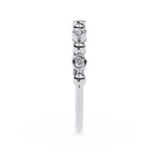 Women's White Gold Round Brilliant Cut Diamond Engagement <b>Ring</b> GIA Certified Classic Style - Product Image 3