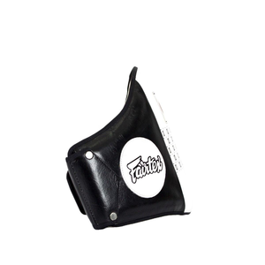 Protection de ventre Fairtex pour la boxe, rouge et noir, en cuir, équipement de protection pour l'entraînement, protection de poitrine pour la boxe professionnelle - Product Image 6
