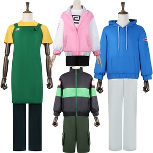 Disfraces de Personajes de Anime Japonés al por Mayor, 4 Estilos, Trajes para Representaciones Escénicas de Halloween para Hombres <span class=keywords><strong>y</strong></span> Mujeres - Product Image 1