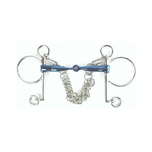 Mors de cheval en acier inoxydable avec chaîne pour équipement d'équitation ZUMA ENTERPRISES MS-TA-WMCB-002 - Product Image 4