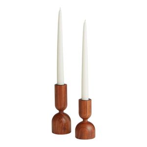 Stylish Wooden <b>Candle</b> Holder Decorative Table Accessory For Modern Homes Restaurants And Wedding Celebrations - Product Image 2