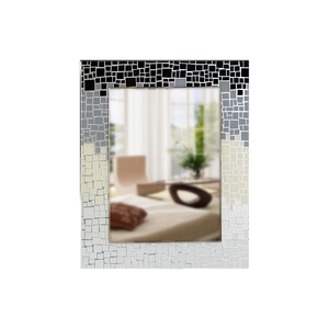 Espejo Decorativo de Vidrio DG 308, Marco de Mosaico Múltiple, Estilo Art Deco, Montado en la Pared, Hecho a Mano, Ecológico, Irrompible - Product Image 2