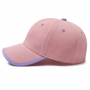 Wholesale Custom High Quality 6 Panel Curved Brim Cotton Two Tone Baseball <b>Caps</b> Hats With 3d Embroidery Logo - Product Image 4