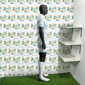 Uniforme de Rugby de Verano de Alta Calidad, Transpirable y de Secado Rápido, Cintura Elástica, Mangas Cortas, 100% Poliéster, Logotipo Personalizable - Product Image 4