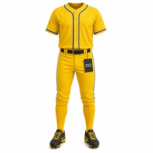 Uniforme de Béisbol Unisex 100% Poliéster Hecho en Pakistán, Servicio OEM, Uniforme de Béisbol Transpirable Estampado, Precio al por Mayor, Moda - Product Image 1