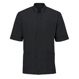 Barber Salon Tunic <b>Top</b> Unisex High Quality Cotton Uniforms <b>Reflective</b> Feature Customizable Colors Sizes Custom Brand OEM/ODM - Product Image 6