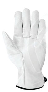 Guantes de Trabajo de Cuero Vacuno con Protección para el Pulgar, Impermeables, Resistentes al Fuego, Anticorte, Transpirables, Cómodos y Antideslizantes, 5 Pares - Product Image 5