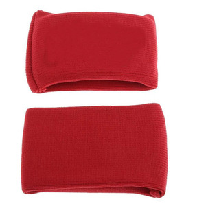 Vendas de boxeo de algodón rojo, cómodas para todas las estaciones, equipo de entrenamiento con protectores de nudillos de gel - Product Image 1