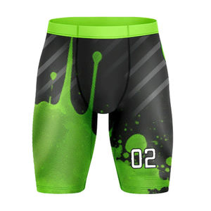 ชุดเสื้อกีฬาแขนกุดผู้ชายแบบปรับแต่งได้ พิมพ์ลายแบบ Sublimation แห้งเร็ว ผลิตจากโพลีเอสเตอร์ผสมสแปนเด็กซ์ ชุดทีม สีเขียวดำ สำหรับฤดูร้อน - Product Image 4
