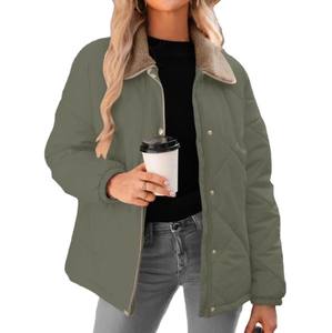 Chaqueta Acolchada Personalizada para Mujer, Abrigo de Invierno de Alta Calidad con Aislamiento para Actividades al Aire Libre en Clima Frío - Product Image 1