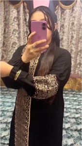 Elegante Abaya Larga Bordada a Mano para Mujer, Manga Larga, Transpirable, para Usar en el Eid - Product Image 2