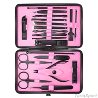 Juego de Manicura y Pedicura Profesional de Lujo, 36 Piezas, Kit de Cuidado de Uñas de Acero Inoxidable, Cortaúñas, Herramientas para Cutículas, Cuidado de Manos y Pies