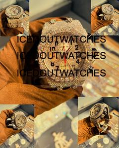 Relojes de Cuarzo de Lujo con Diamantes, Brazalete de Acero Inoxidable Dorado y Plateado para Hombre, Resistentes al Agua 10 Bar, Dropshipping - Product Image 3