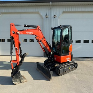 รถขุดขนาดเล็ก Kubota U35-4 ระดับพรีเมียม พร้อมเครื่องยนต์ดีเซลทรงพลัง ดีไซน์แบบ Zero Tail Swing และระบบไฮดรอลิกขั้นสูง - Product Image 1