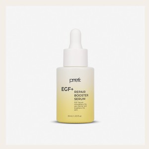 korean <b>face</b> <b>serum</b> Prreti EGF Repair Booster <b>Serum</b> 30ml Made in Korea White Liquid Botanical Extract All Skin Types - Product Image 3