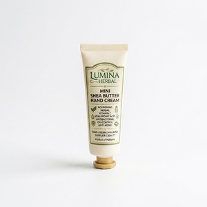 Crema de Manos Mini con Manteca de Karité, Proveedor de Malasia, Nutritiva, Herbal, con Vitamina C, Ácido Hialurónico, Antibacteriana, Control de Grasa, Antienvejecimiento - Product Image 1