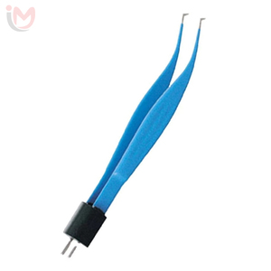Pinzas Bipolares con Puntas Antiadherentes, Fuente de Alimentación Manual, Pinzas Electroquirúrgicas Curvas, Servicios OEM - Product Image 3