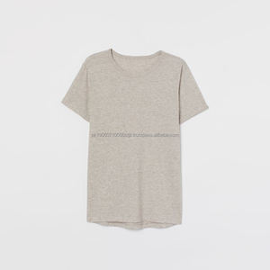 เสื้อยืดผู้ชายโอเวอร์ไซส์เสื้อยืดผู้ชายผ้าคอตตอน100% เปิดไหล่ทรงหลวมใส่ได้ทั้งชายและหญิง - Product Image 3