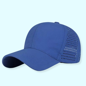 Gorras de Golf Deportivas con Orificios de Ventilación para Hombre y Mujer, 6 Paneles Curvos, Transpirables, Ajustables, Personalizadas, Resistentes al Agua, a la Moda - Product Image 1