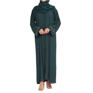 Abaya tendance et décontractée, robe islamique douce, vêtement musulman traditionnel, tenue décontractée, vente en gros d'usine, conception personnalisée - Product Image 1