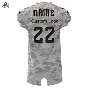 Conjunto de Jersey y Pantalón Deportivo con Estampado de Camuflaje a la Moda 2026, Personalización Completa de Primera Calidad, Uniforme de Fútbol Americano - Product Image 6
