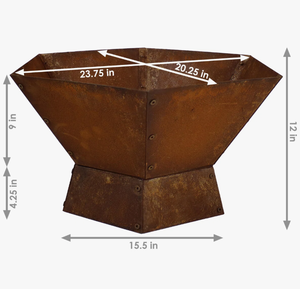 Best Selling Outdoor Fireplace Steel Garden Treasures Fire Pit Steel Round <b>Large</b> Patio Fire Pit Outdoor Iron Firepits - Product Image 6