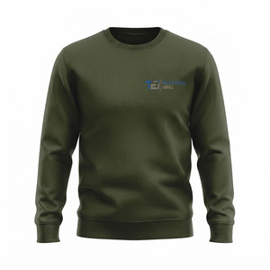 Sweat-shirt d'hiver blanc à col rond pour homme Trade Excel Impex, coupe classique, en coton tricoté, décontracté, écologique et respirant - Product Image 5