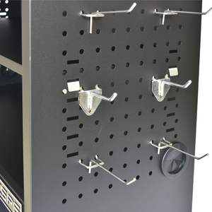 Vente en gros Armoire de garage automobile murale de 76cm Coffre à outils mécanique mural Personnalisation de panneau perforé en acier enduit de poudre OEM & ODM - Product Image 4