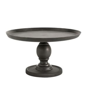 Support à gâteau rond en métal, style vintage, présentoir décoratif pour la table de fête, décoration de Noël, support à gâteau galvanisé - Product Image 3