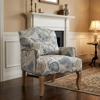 Fauteuil de lecture club surdimensionné en tissu doux et confortable pour salon et chambre à coucher (vente en gros)