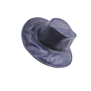 Handmade Genuine Leather Cowboy <b>Hat</b> Stylish Wide Brim Outdoor <b>Hat</b> Soft Comfortable Durable Travel <b>Hat</b> for Sun Protection - Product Image 6