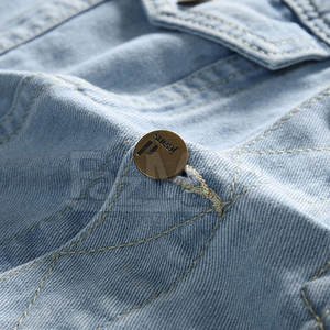 Abrigo vaquero informal para hombre, estilo vintage con forro polar suave - Product Image 5