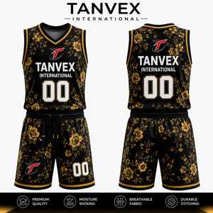 Ensemble d'uniformes de basketball pour la compétition, tissu respirant et flexible, design moderne avec confort performant, uniforme de basketball - Product Image 2