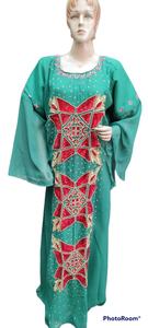 Caftán Marroquí, Hermoso Caftán de Colores, Caftán Tradicional Musulmán, Trabajo Hecho a Mano con Cuentas de Piedra, Nuevo Diseño Marroquí 2026 - Product Image 5