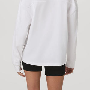 Camiseta Oversize para Mujer, Tejido de Primera Calidad, Prenda Esencial Moderna para el Armario, Ropa Casual, Servicio OEM para Diseños al por Mayor 2026 - Product Image 6