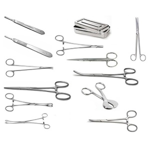 Pinces chirurgicales manuelles en acier inoxydable à pointes angulées pour usage dentaire et universitaire, personnalisables - Product Image 1