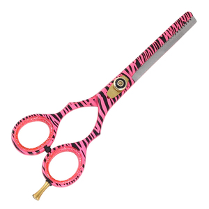 Ciseaux à effiler les cheveux durables de 5 pouces pour barbiers et salons, lame à effiler en acier inoxydable tranchante, ciseaux à effiler de précision avec poignée ergonomique - Product Image 5